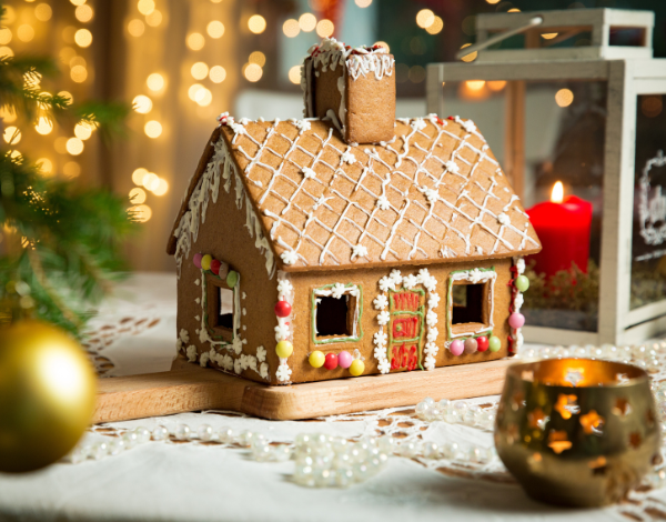 Gingerbread House Building & Decorating with Afternoon Tea